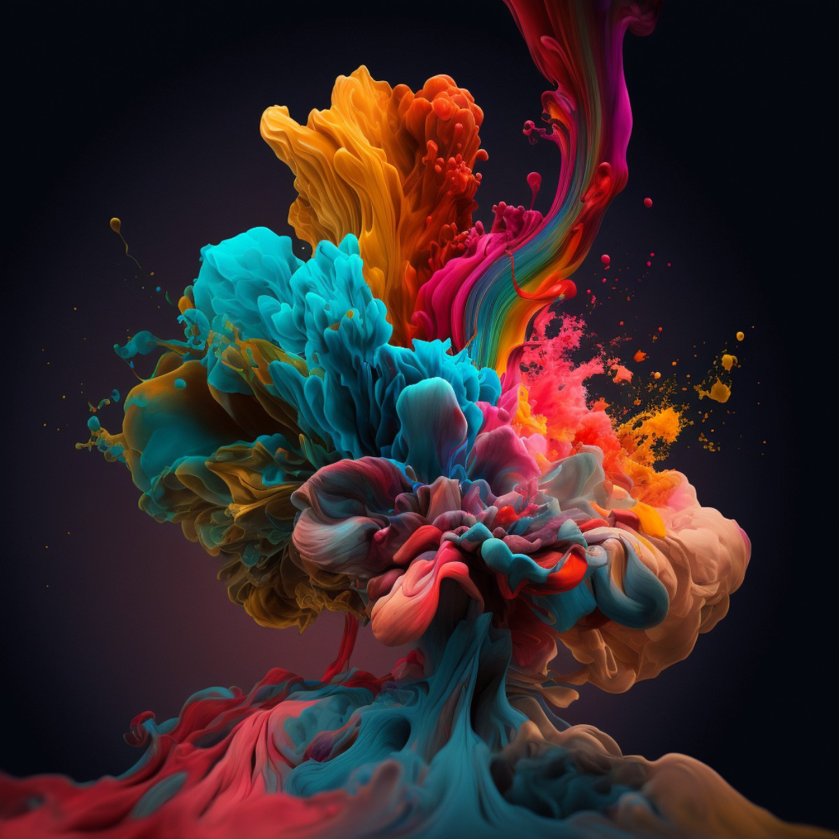 Immagine astratta di colori